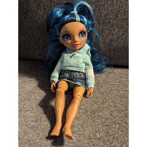 Rainbow High Blue Haired Fashion Doll With Unique Styling & Collectible Charm